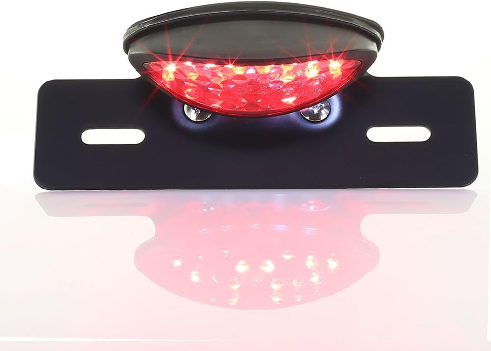 Feu arrière Barre de leds flexible noir + clignotants Universel