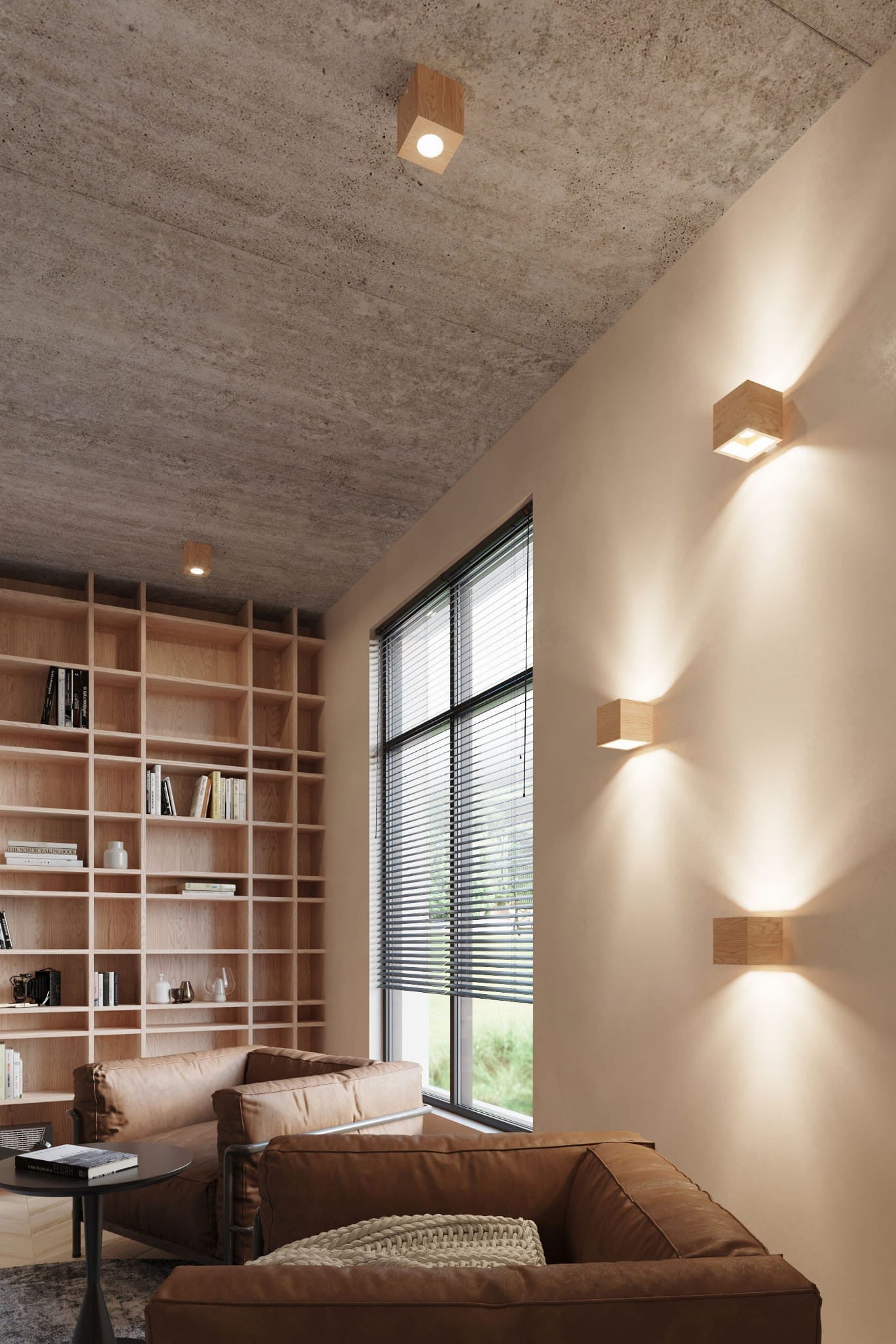 Applique Bois Bois Naturel G9 1 Quad - 6