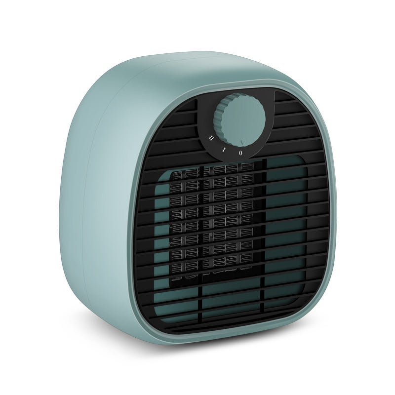 Termowentylator, mini grzejnik 1000W - zielony