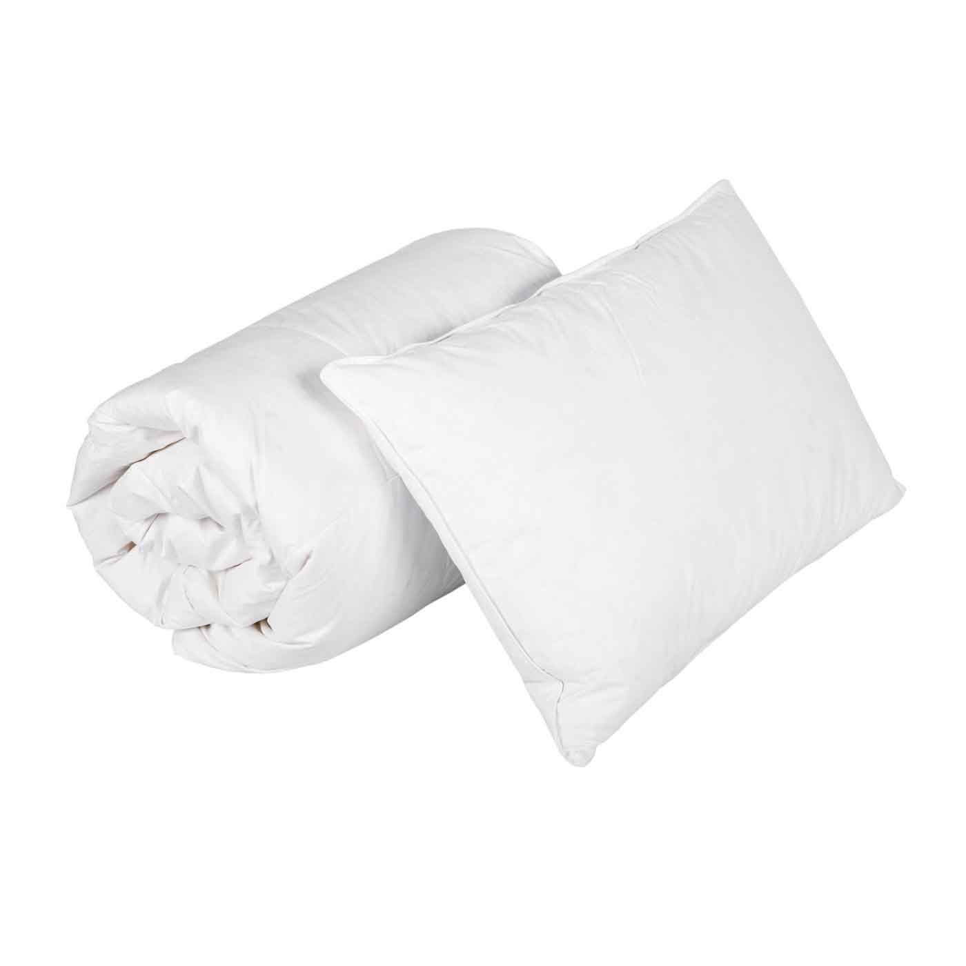 Couette enfant 120x150 cm + Oreiller 40x60 cm - Microfibre - Homescapes - 400 g/m² - 3
