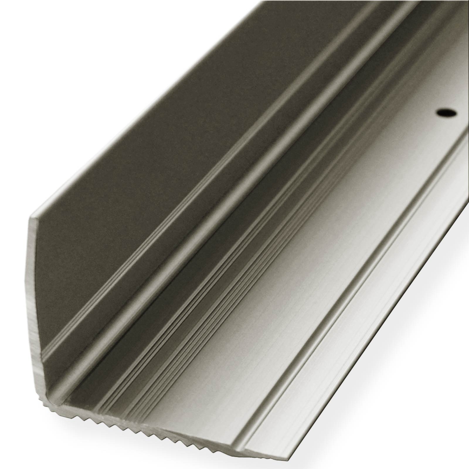 Ringhiera preforata, Forma: L 35 x 30 mm, Lunghezza: 100 cm, Champagne - 3