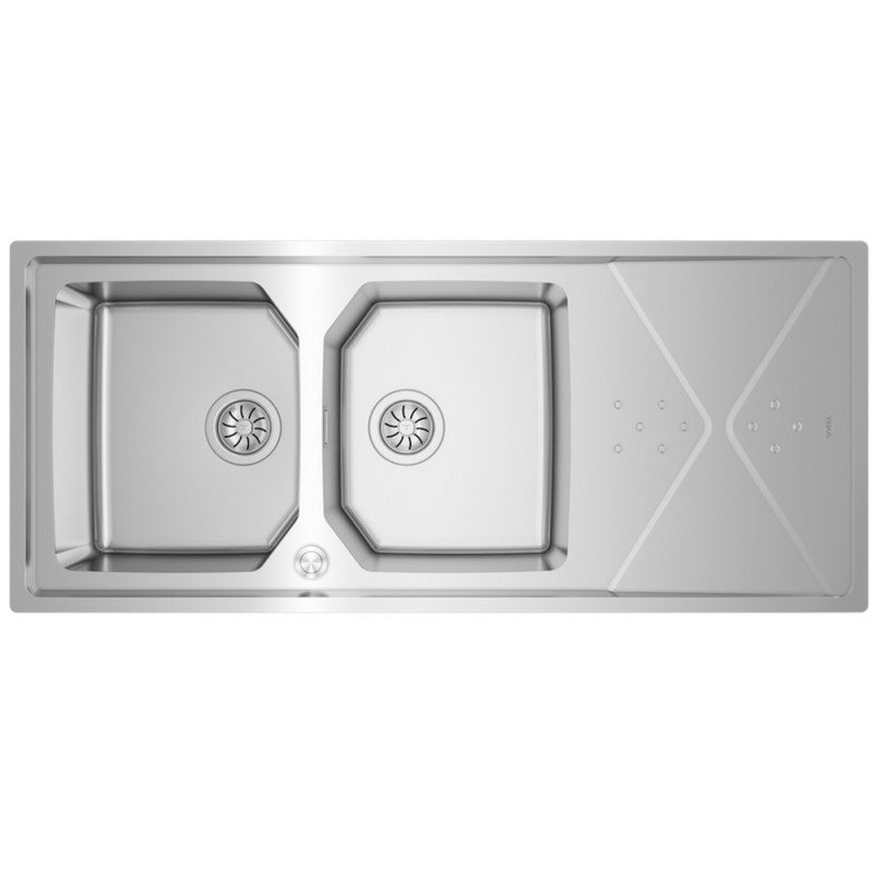 Fregadero teka brooklyn 80 m-xp 2c 1e inox