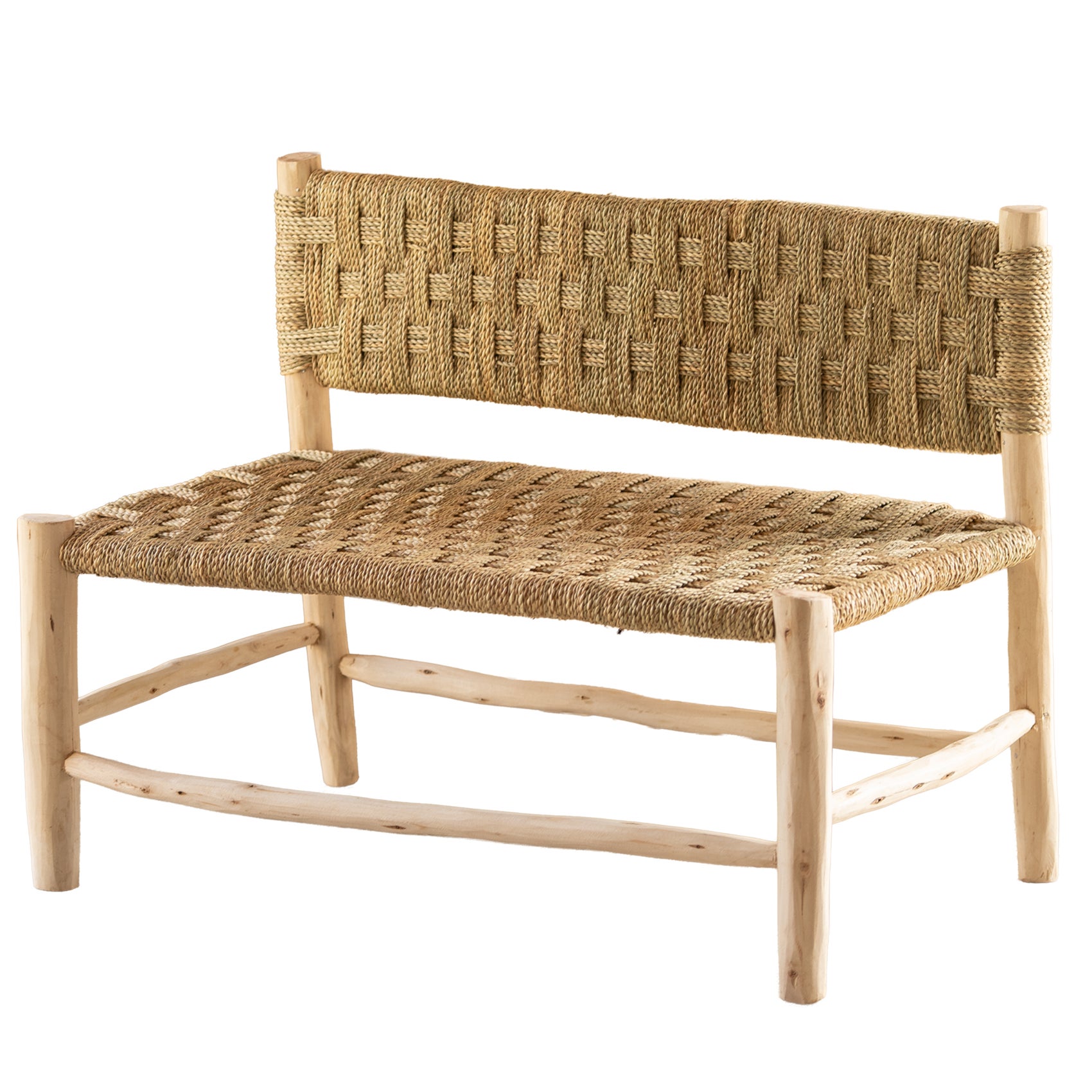 Home Maison  Gran Banco Marroquí De Madera , Leroy Merlin