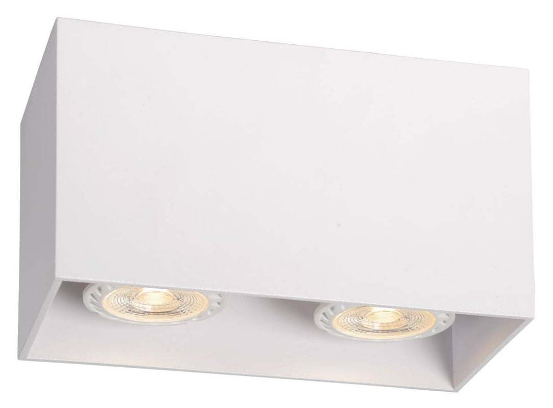 Reflektor sufitowy Spot BODI biały 2xGU10x50W wym: 9,5 x 16,5 x 8,25 cm IP20 Lucide