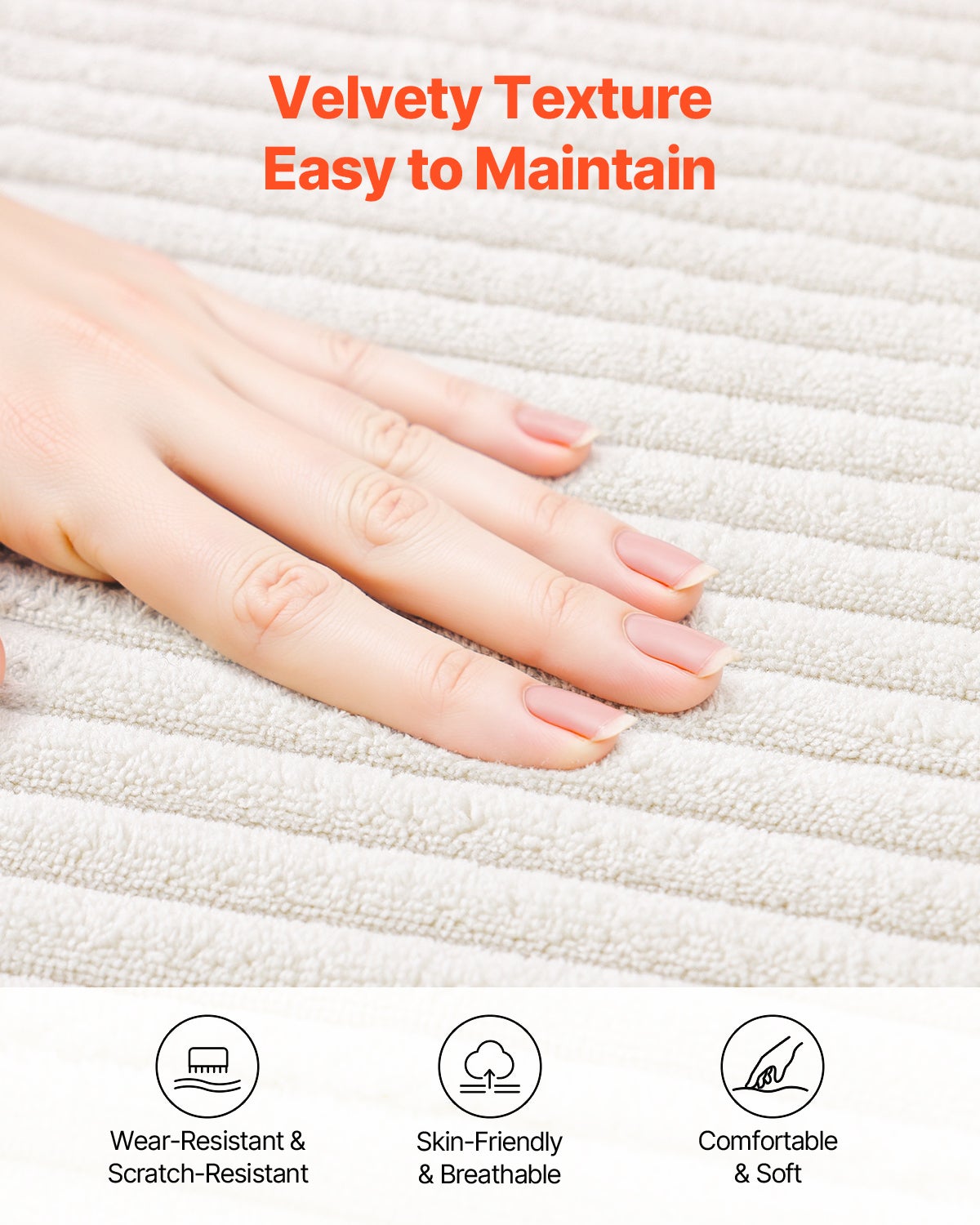 Canapé sectionnel modulaire avec méridienne,VEVOR canapé modulaire en U avec éponge à rebond élevé et densité,velours côtelé rembourré,avec coussin - 5