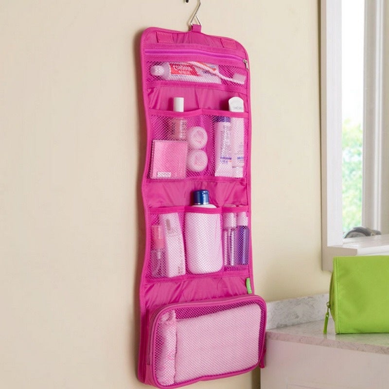 Necessaire da viaggio Margot in cotone e juta personalizzabile