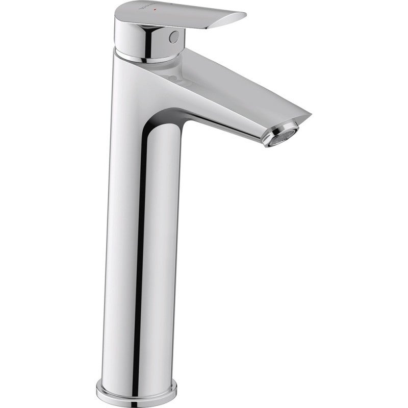 Duravit No.1 L washbasin mixer, without drain set, 129mm projection, N11030002010