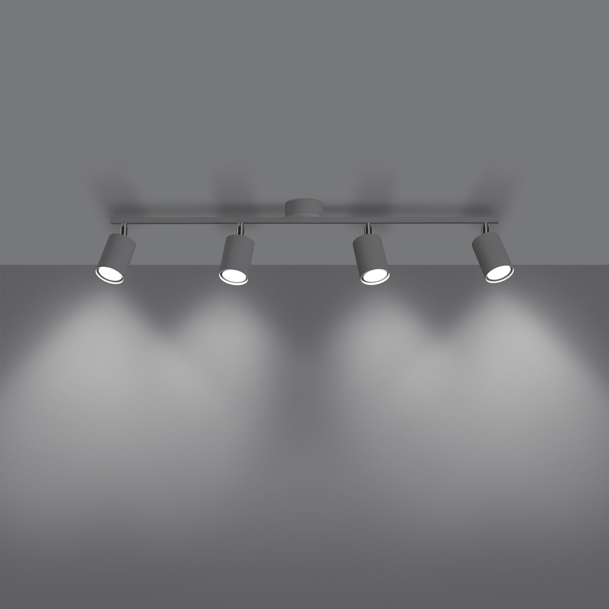 Plafon TORIM 4L biały LED 3000K - 100x24x20cm Sollux