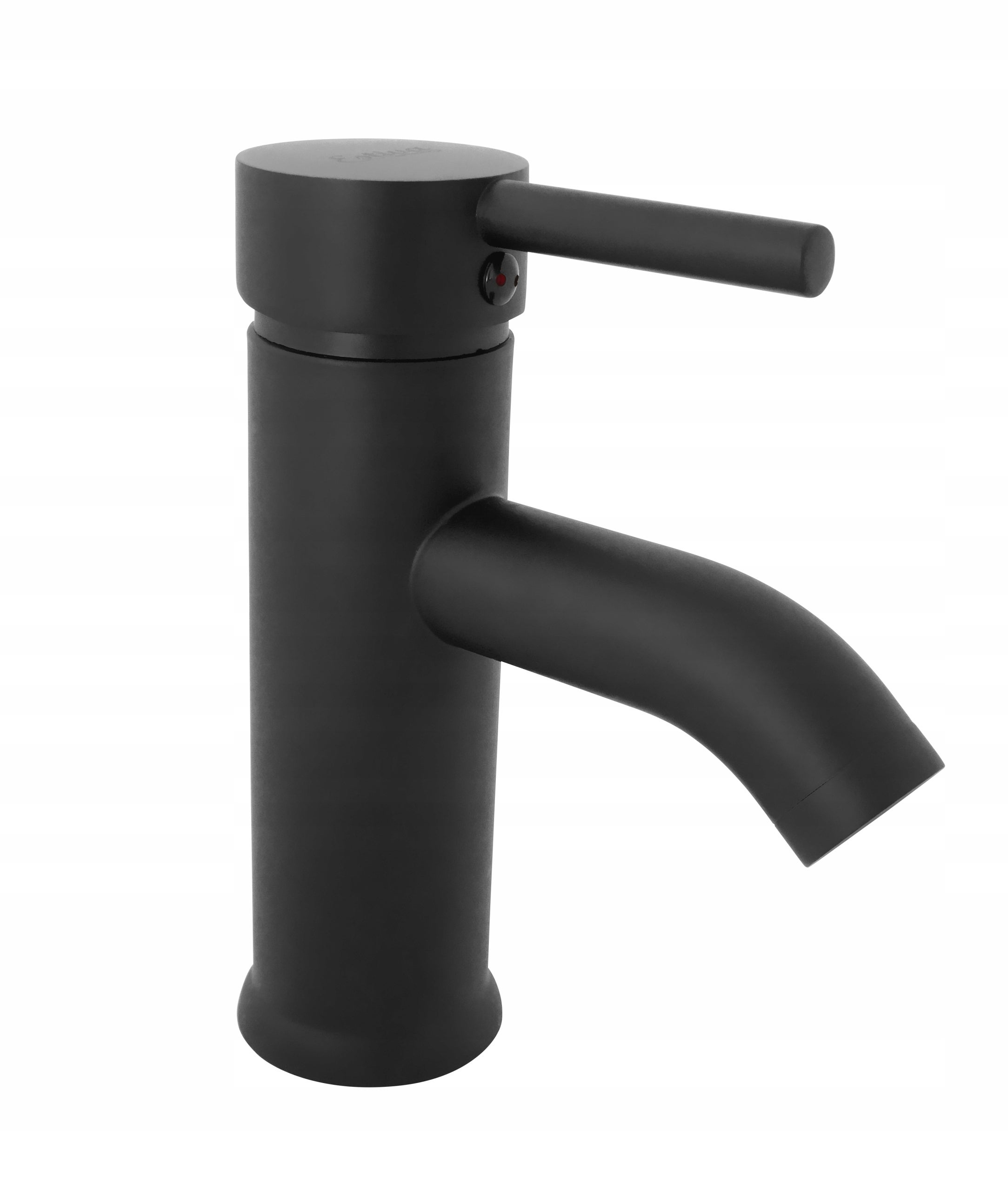 Bateria umywalkowa Estiva ANMA 17 Black czarna 17 cm