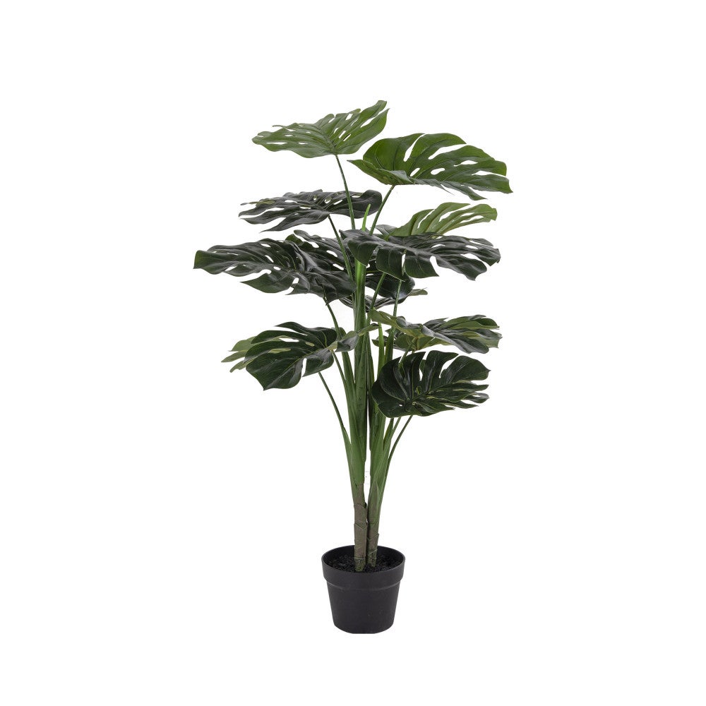 Monstera Sztuczna roślina H90 cm zielona.