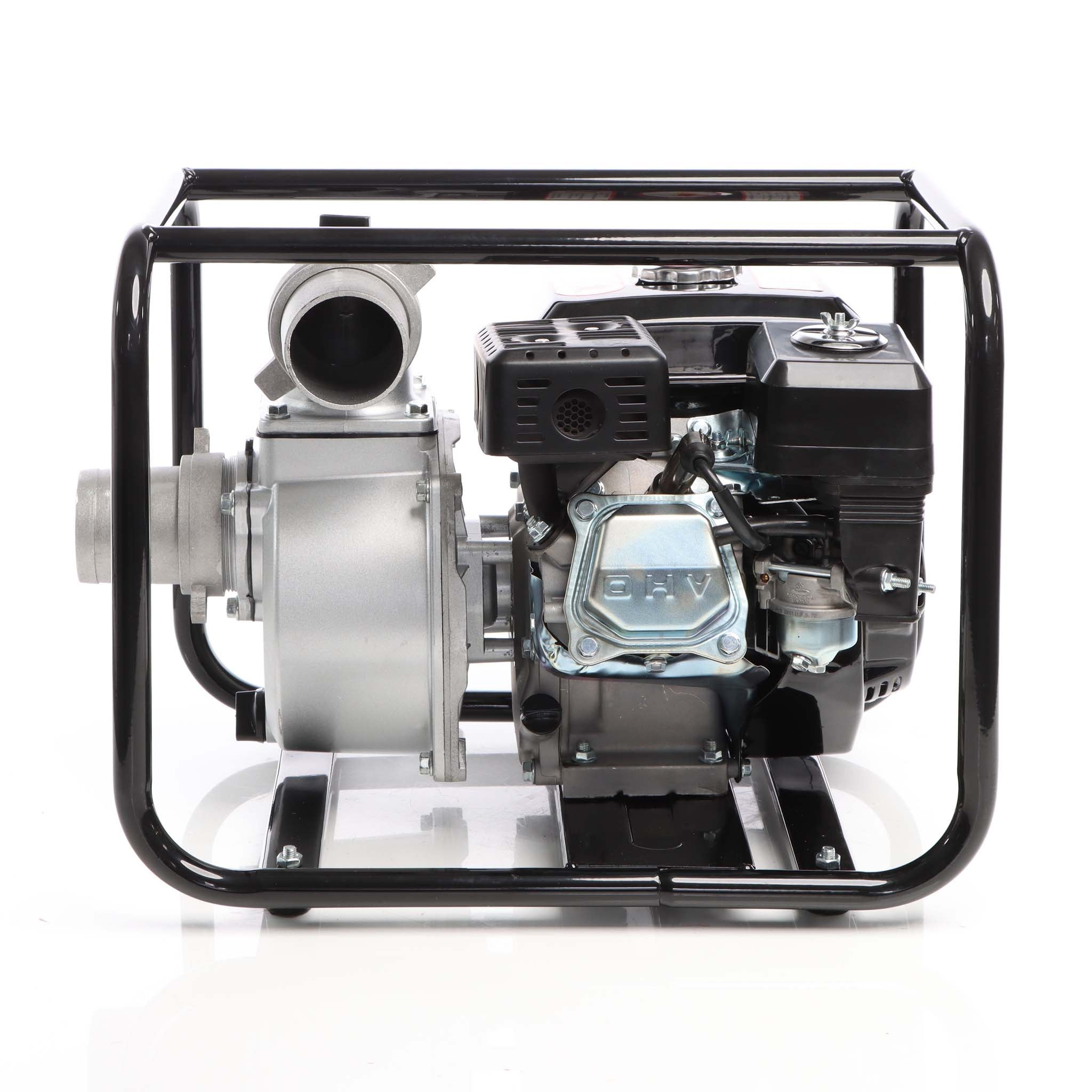 Pompe d’essence pour eaux usées – 4 kW / 48000 l/h / Refoulement 30 m / Raccord 80 mm (3