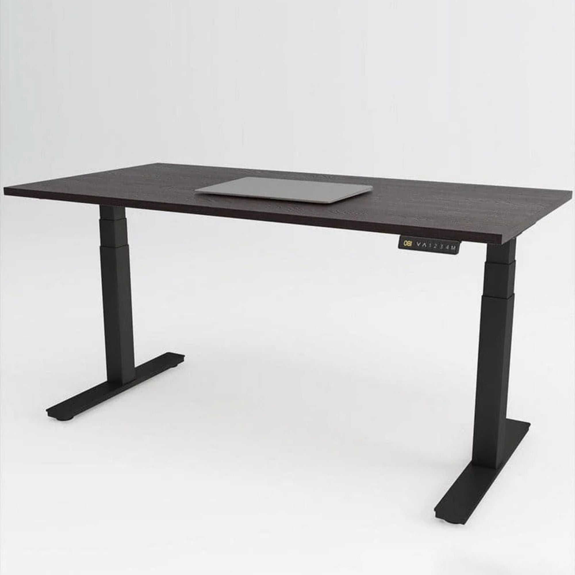 AUM WORLD Bureau Assis Debout Électrique, 120x80, ADVANCED GO ESSENTIAL 2 Moteurs, Anti