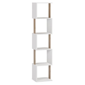 Divisorio Per Ambienti VICCO Noa - 160.6x67x25 Cm, Nero, In Truciolato Con Rivestimento Melaminico