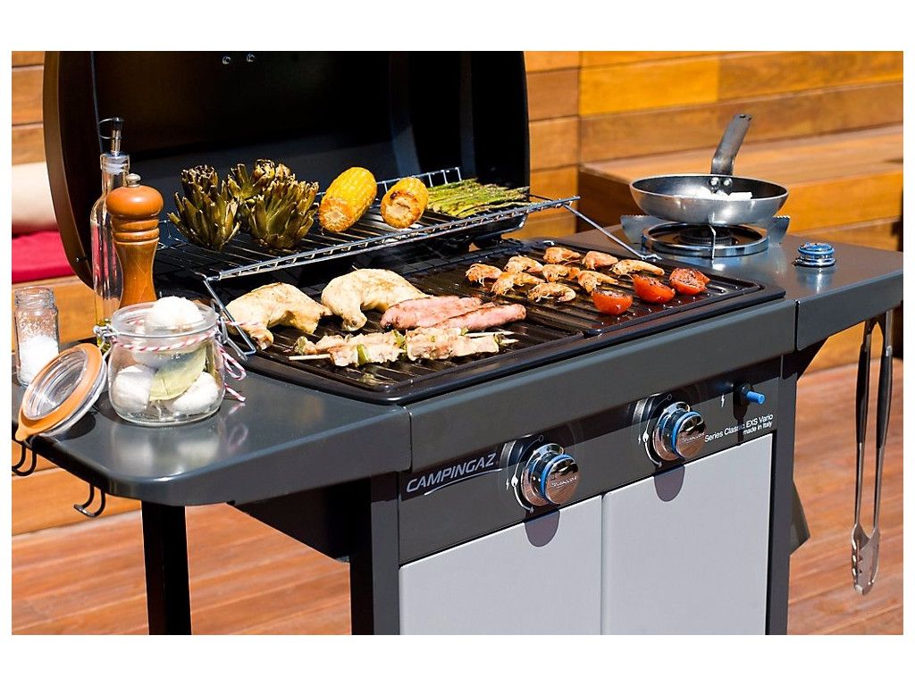 Barbecue a gas '2 series classic exs vario' kw 7,5 + kw 2,1 - 5
