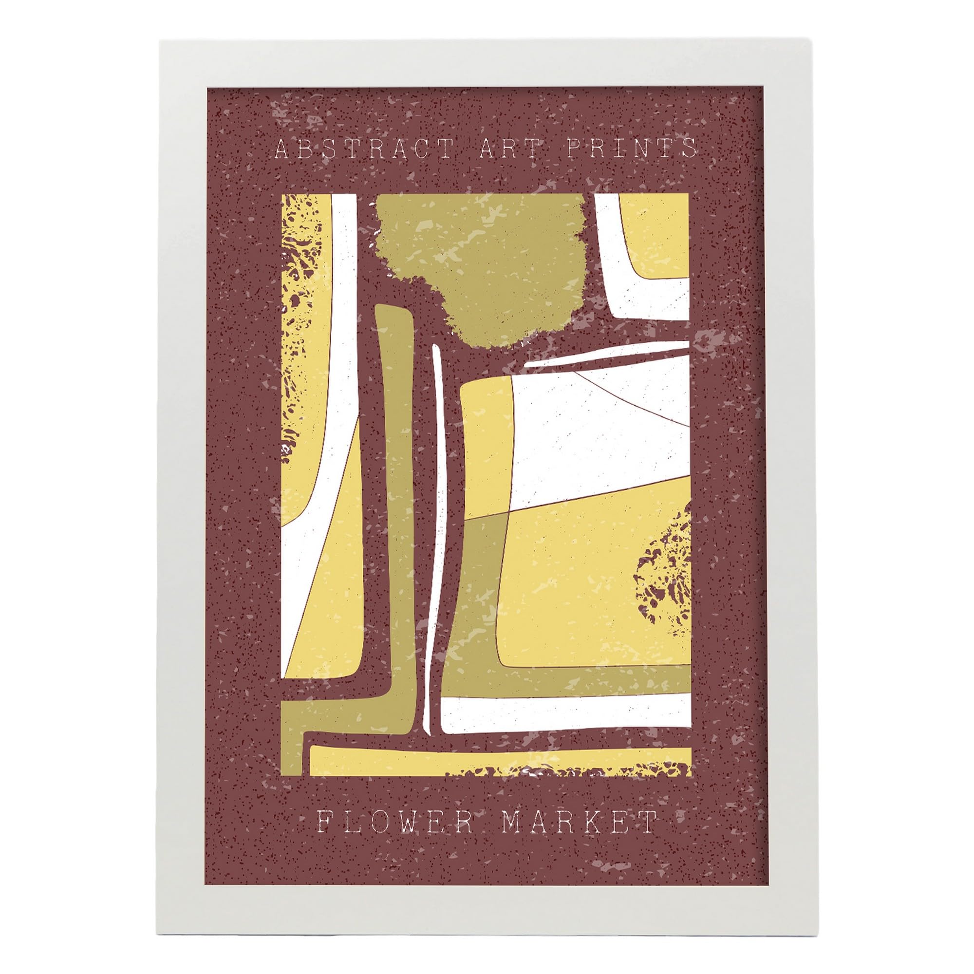 Póster Moderno Marco De Arte Imprimir Imagen Madera Foto Marco De