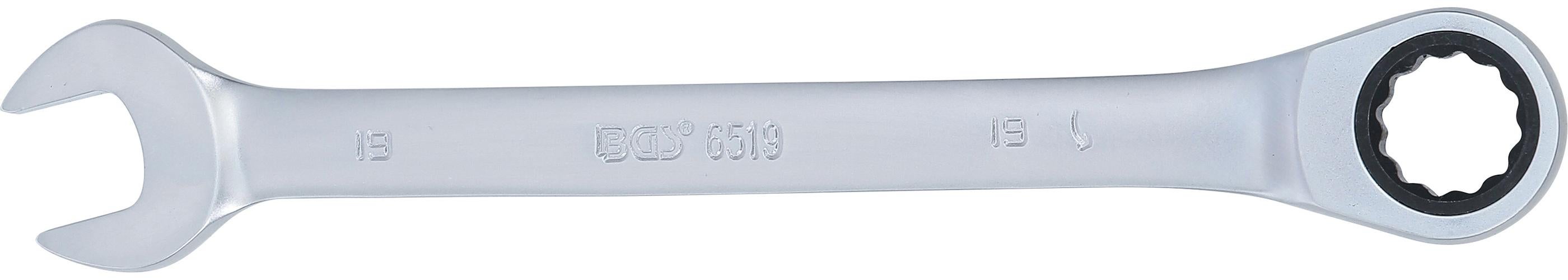 Clé mixte à cliquet | 19 mm - 3