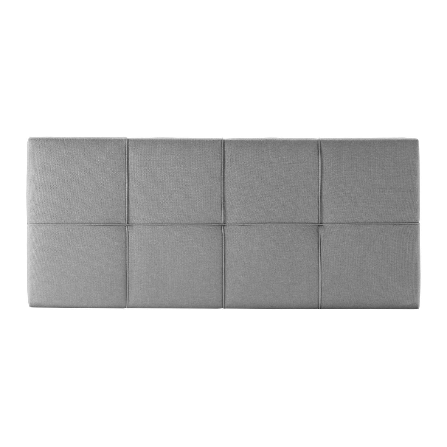 Cabecero tapizado Sicilia 150x60 cm color Gris Claro - 3