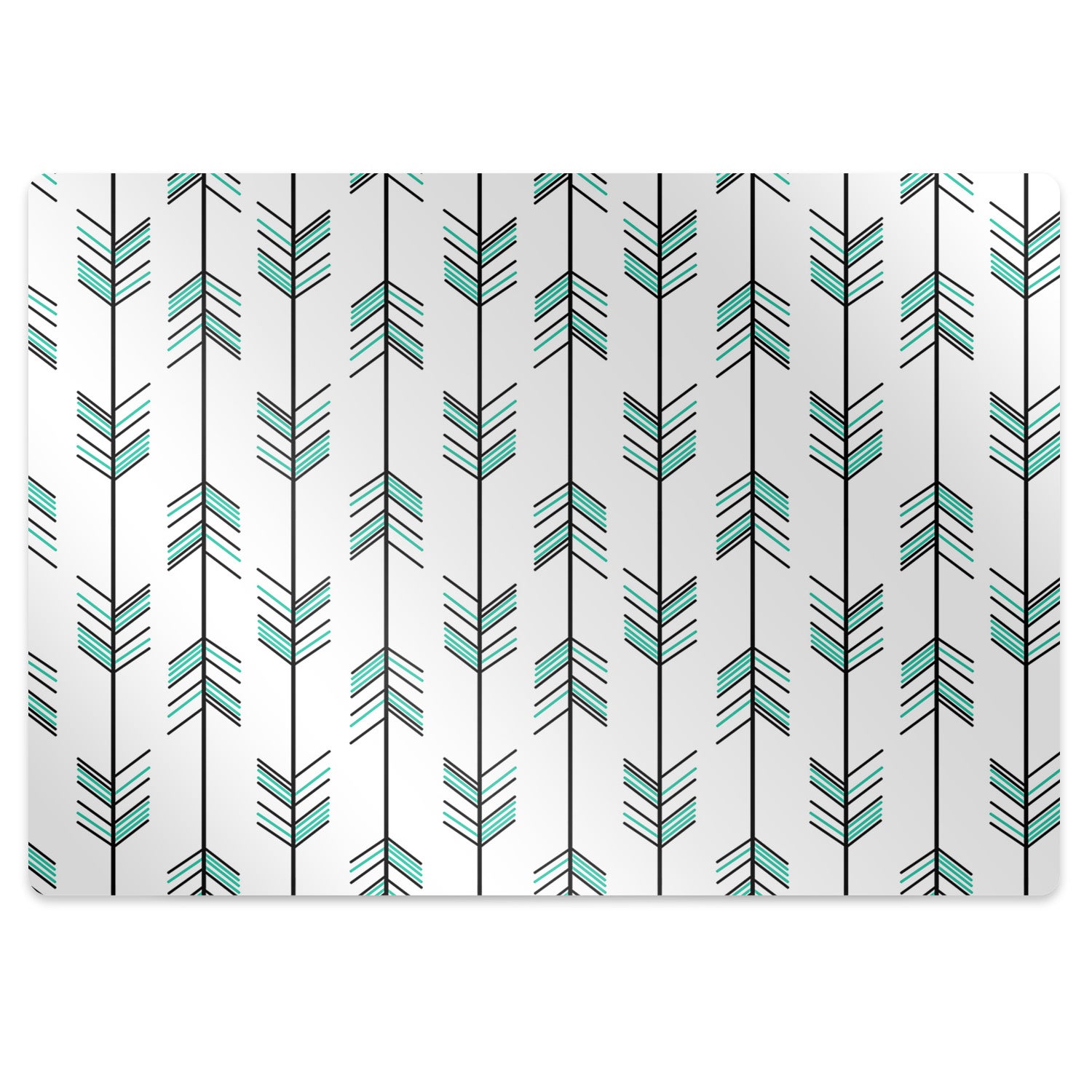 Tapis bureau, tapis de protection de sol Mosaïque ethnique, motif décoratif 140x100 cm – Tulup - 2