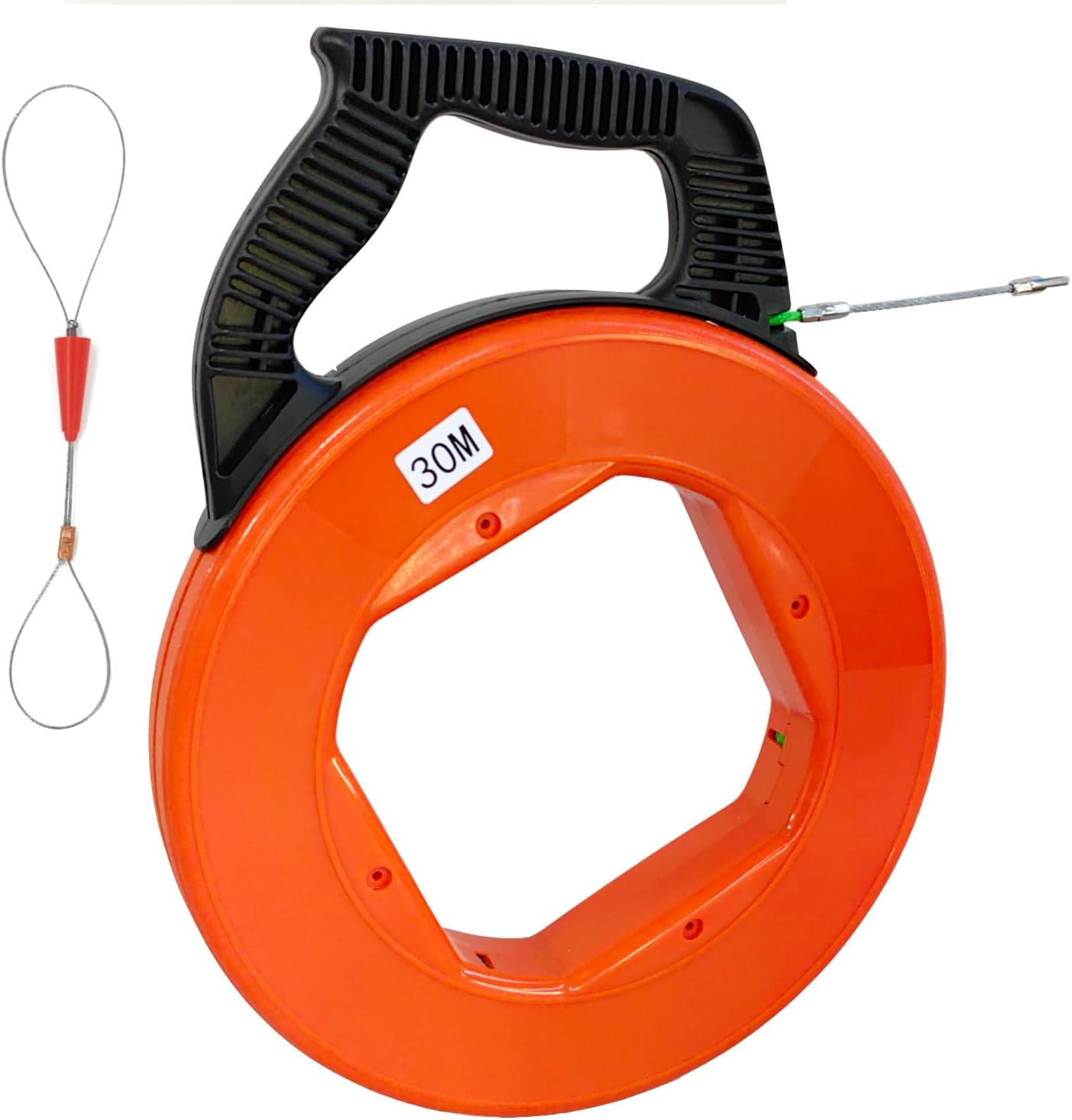 Aguja extractora de cables de electricista de 30 m, kit extractor de ...