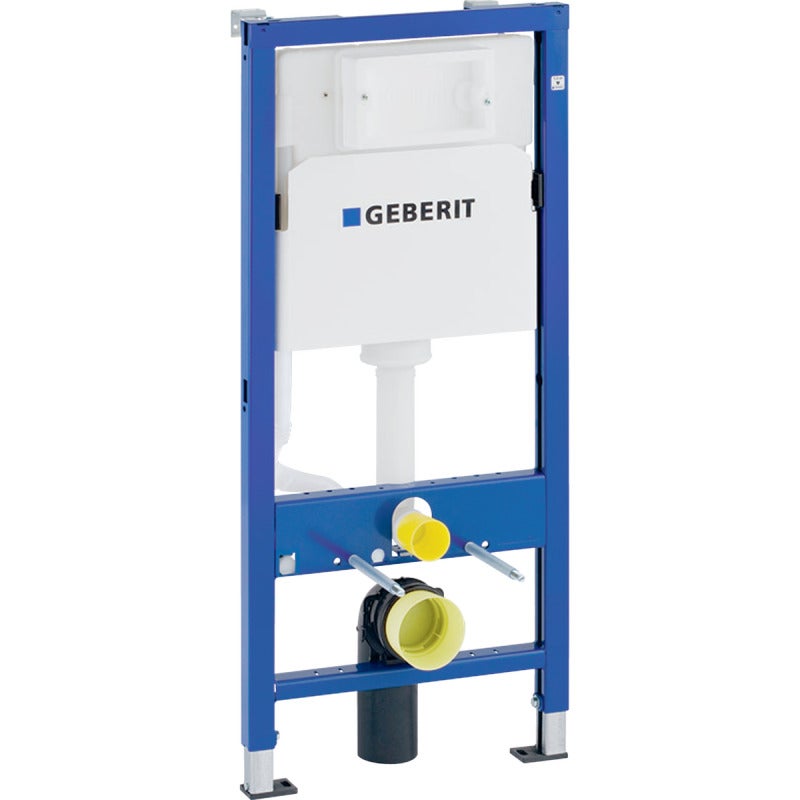 Pack WC Bati-support Geberit + WC Swiss Aqua Technologies Infinitio sans bride + plaque Delta20 chrome mat (InfinitioGeb9) - 2
