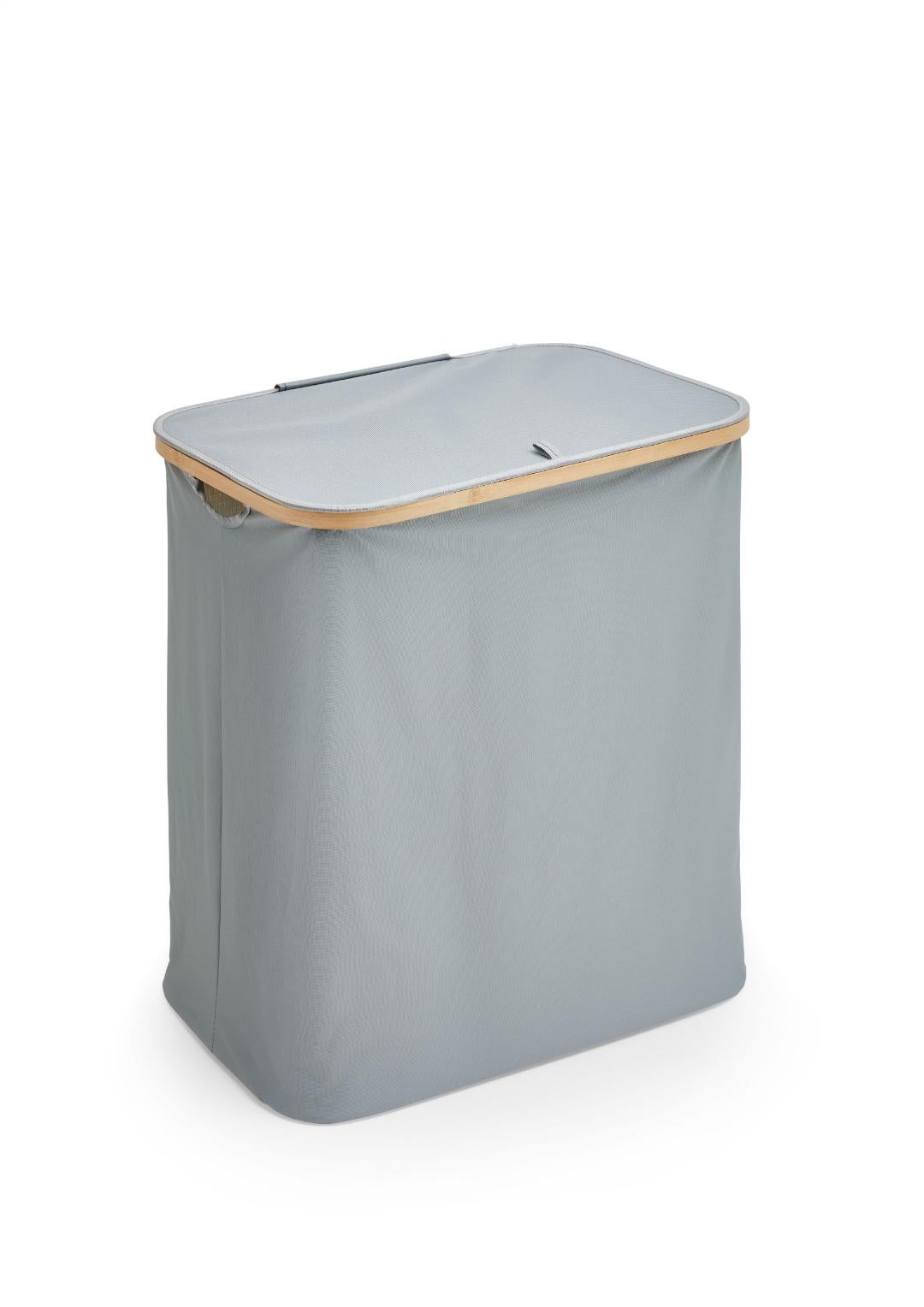 Karin kosz na pranie szary, bambus.