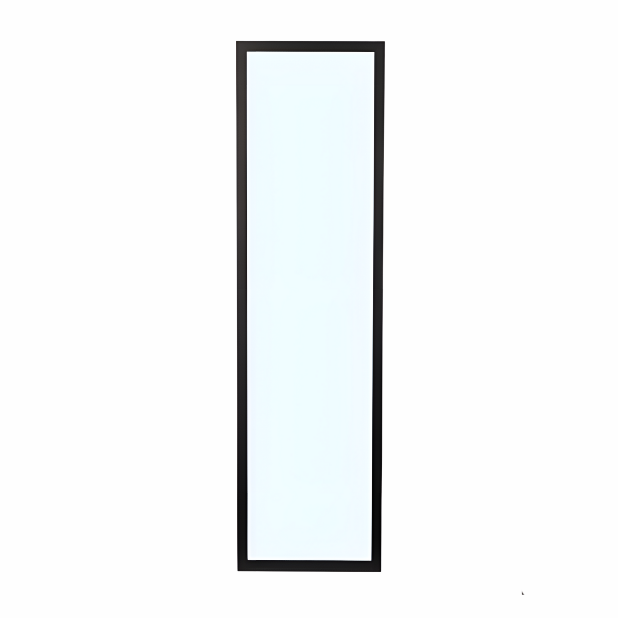 Lustro wiszące GIFTDECOR czarne drewniane 120X30 cm 1 szt.