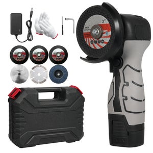 Mini Meuleuse Sans Fil - Outil Rotatif - Vitesse Variable - 40 Pièces