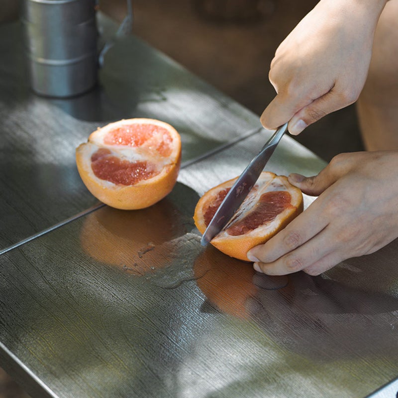 Table de pique-nique pliante portable en acier inoxydable, résistante hautes températures, idéale barbecue, camping, loisirs - 2