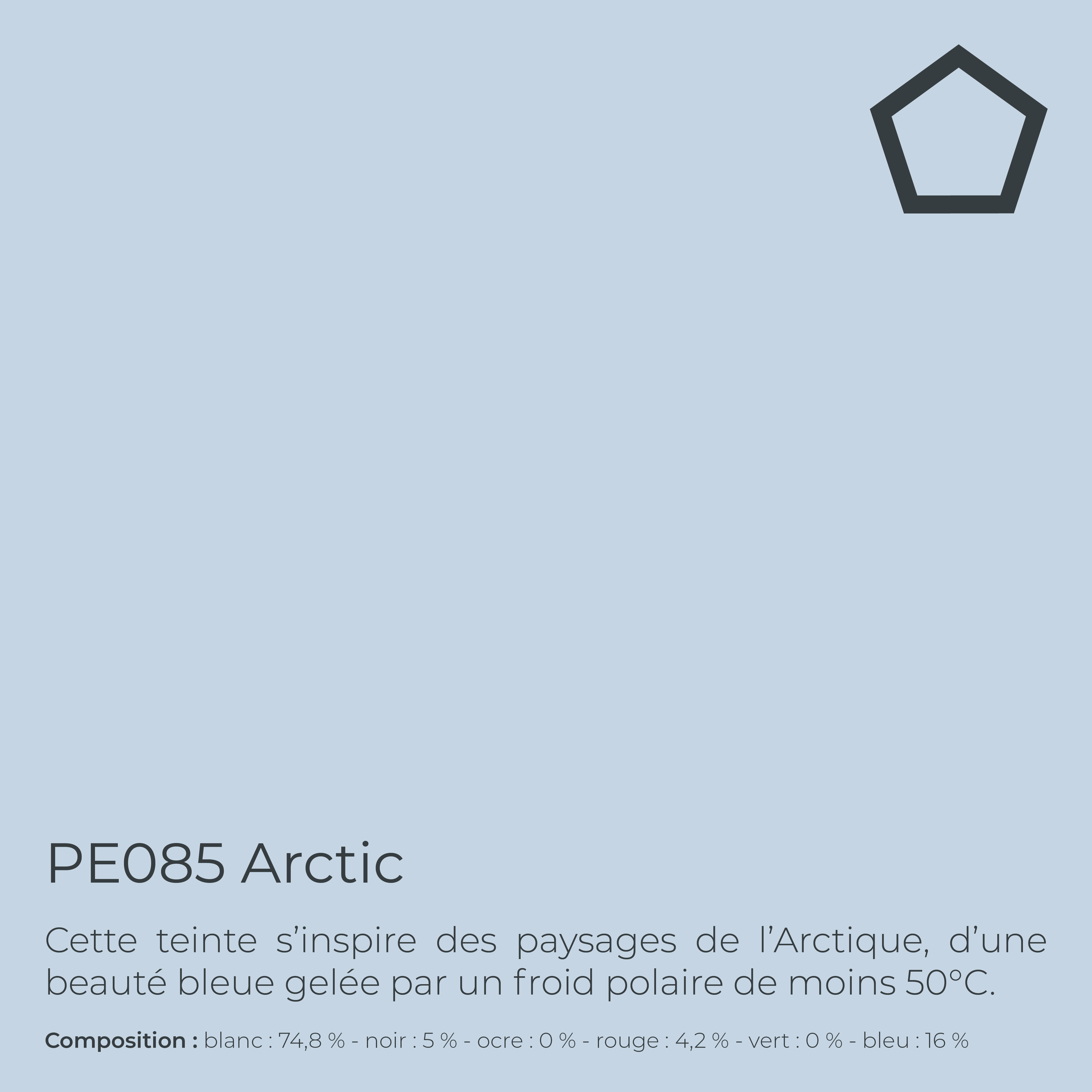 Peinture de finition très lessivable pour murs intérieurs - Finish Aqua Semi-Matt, 1 l, Arctic (PE085) - PEINTAGONE - 3