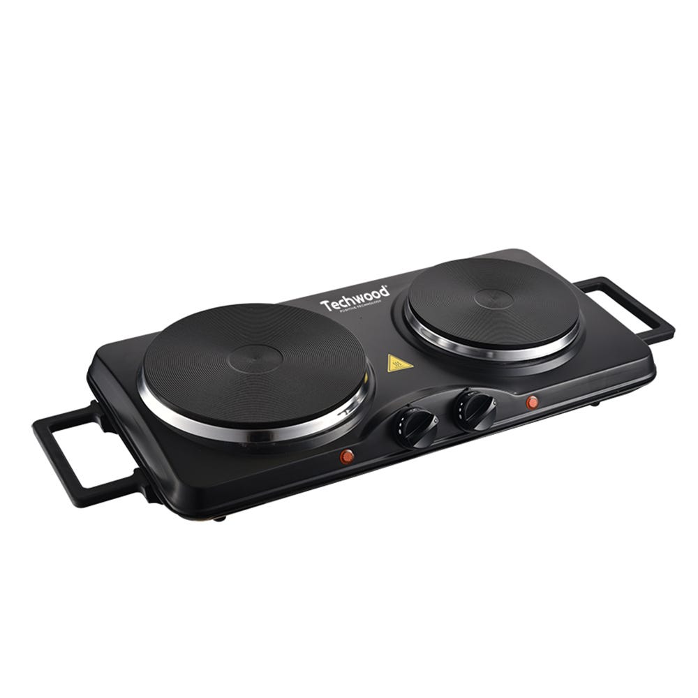 Mini Plaque Chauffante 500W 220-240V - Réchaud Électrique Portable 5 Niveaux Rouge