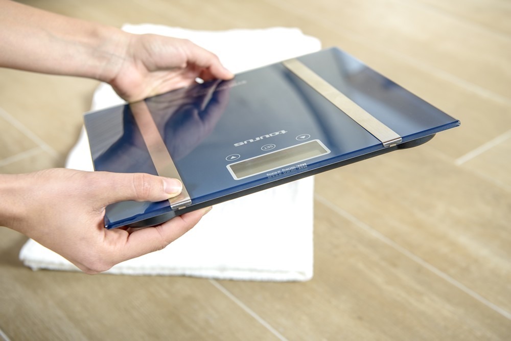 Taurus 990548000 báscula de baño Rectángulo Azul, Acero inoxidable Báscula personal electrónica - 3