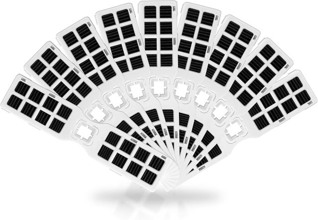 Filtre à air FRGPAAF2 pour réfrigérateur, compatible Frigidaire Gallery PureAir AF-2, FRFC2323AS, FRFG2323AF, GRMG2272BF, PRFS2883AF, paquet de 9