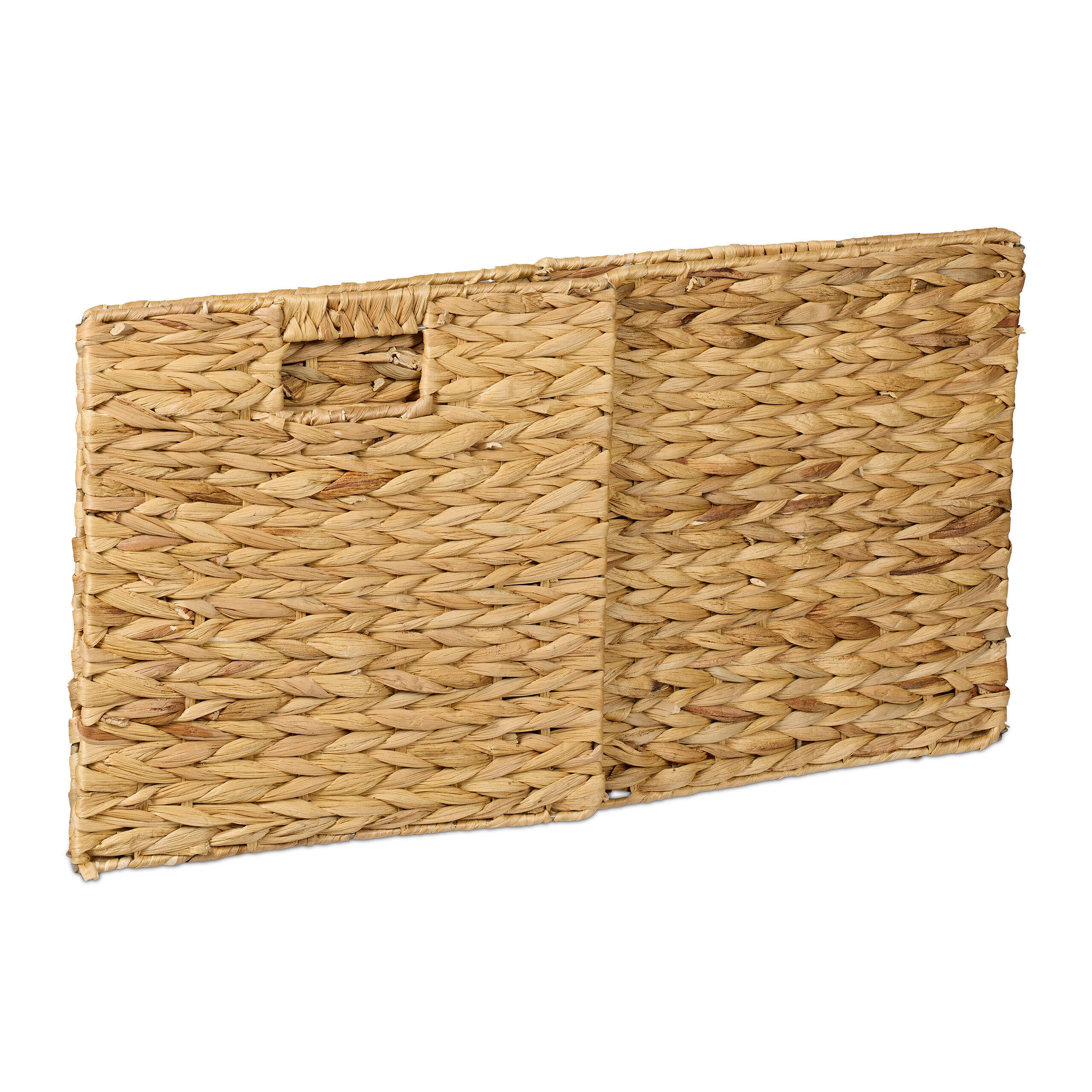 Panier de rangement, lot de 4, pour les jouets et vêtements, H x L x P : 30 x 30 x 30 cm, nature, Relaxdays - 5