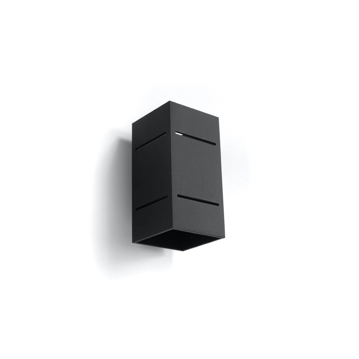Kinkiet VIVUS czarny LED 4000K - 10x12x20cm Sollux