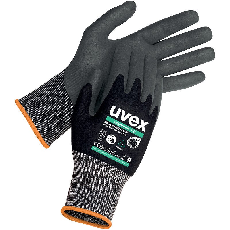 Gants de travail Taille (gants): 9 uvex phynomic XG 6007009 1 pc(s) - 3