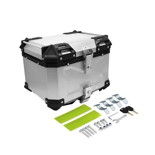 Maleta baúl trasero para moto de 55 litros, universal Maverick L