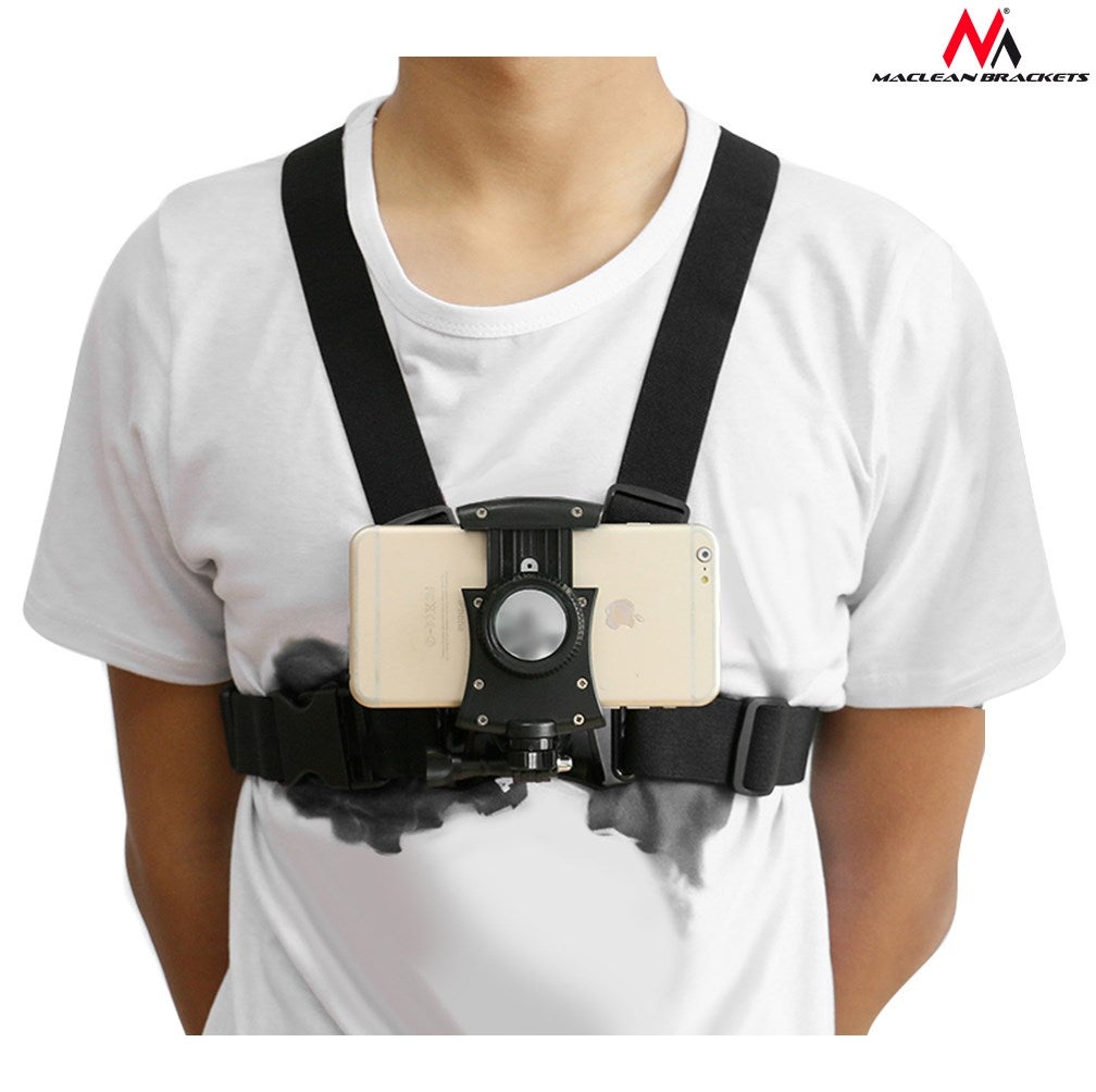 Support de sangle de poitrine Holster Support de téléphone portable Support d'appareil photo Sport MC-773 - 7
