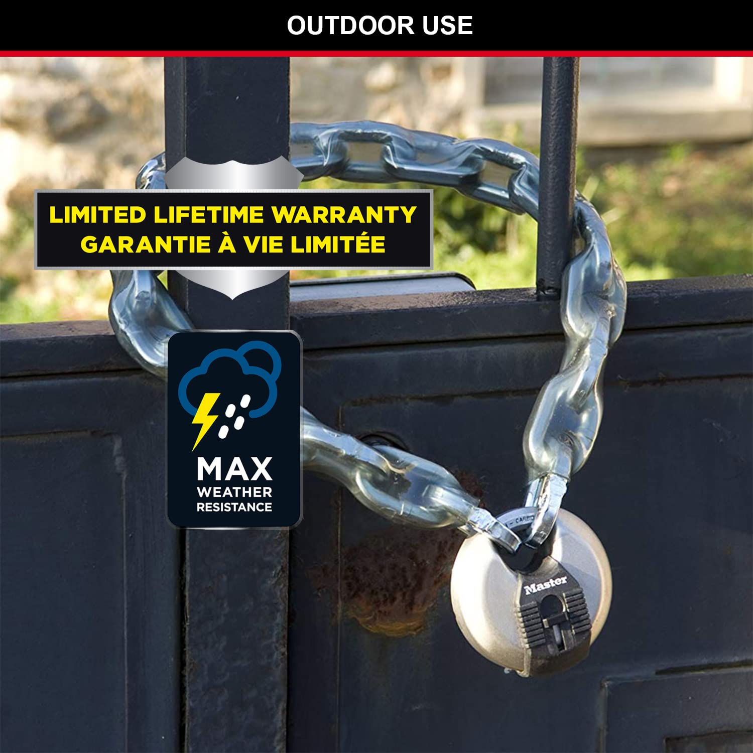 Cadenas Disque Excell Acier inox 80 mm M50EURD Master Lock - 7