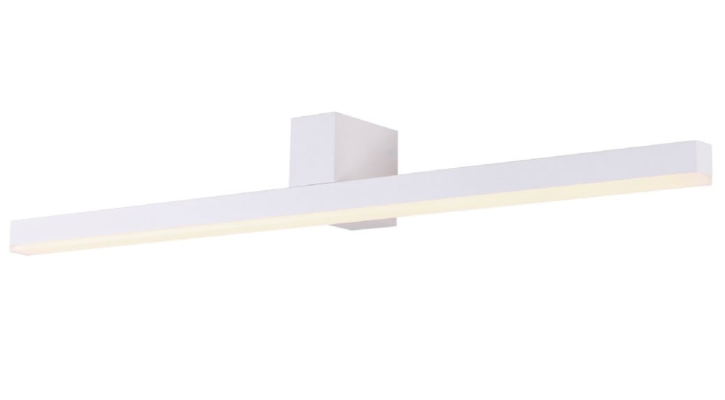 Kinkiet ścienny Finger biały LED 9W 3000K 1115lm styl nowoczesny wym: 7 x 90 x 7,5 cm metal IP54 Maxlight