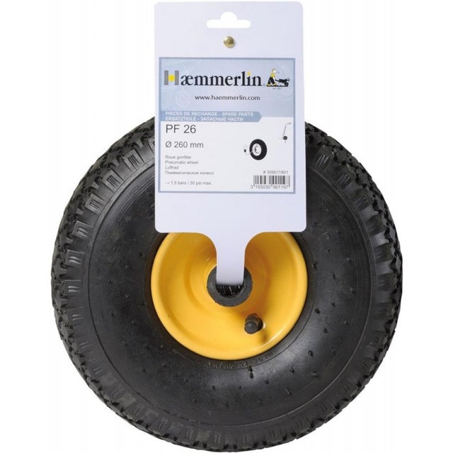Roue gonflée de diables PF 26 Diam260 mm Haemmerlin