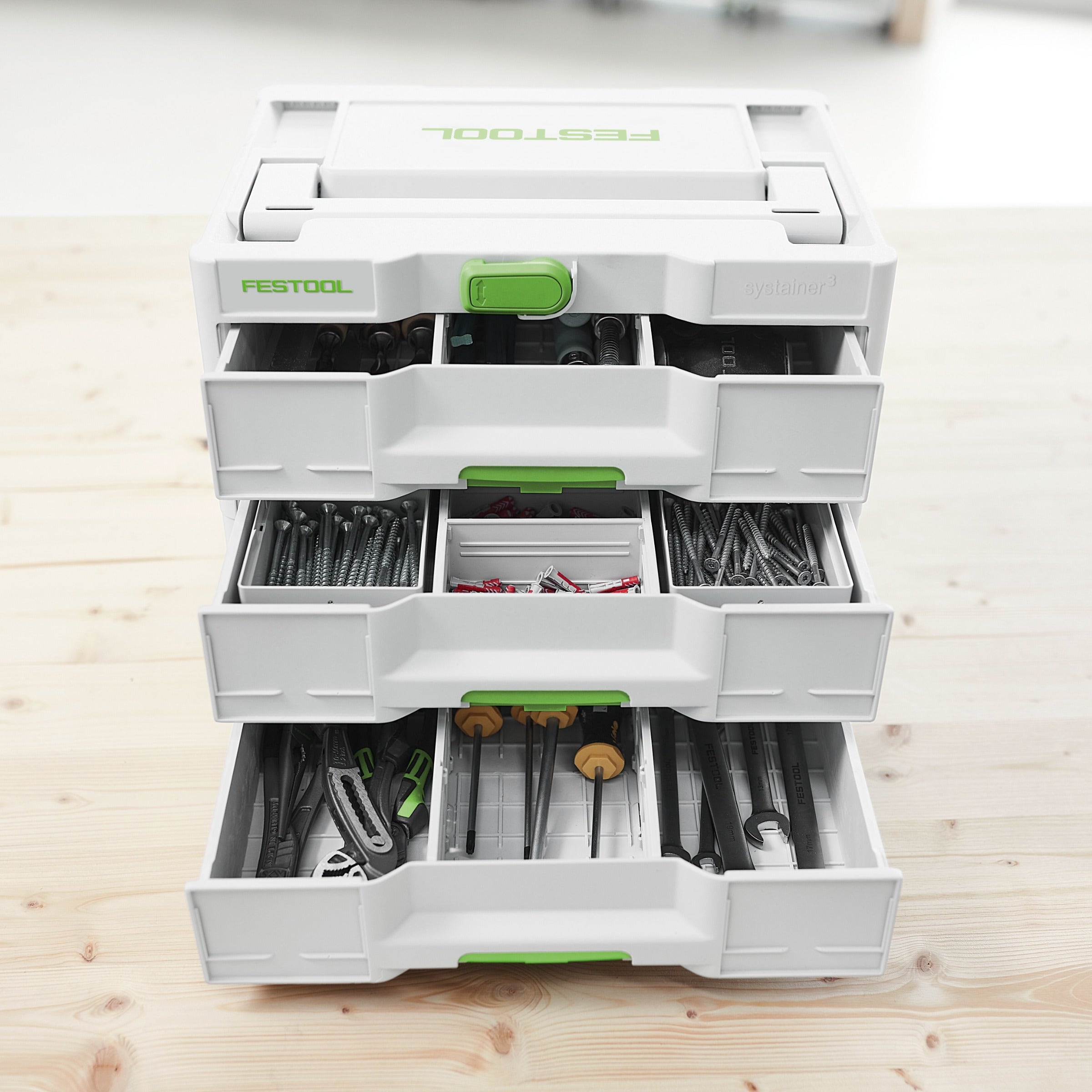Festool - Sortainer SYS3-SORT/3 M337 avec 3 tiroirs - 577769 - 7