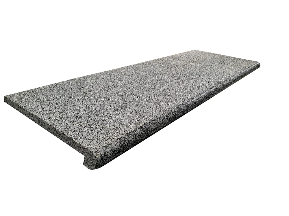 Schodek Granitowy G654 New Dark grey 120x35x2 stopnica Bullnose
