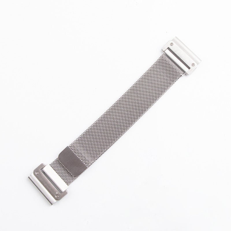 Bracelet Montre Milanais Rapide - Acier Inoxydable Ajustable 20mm - Homme Femme Argent