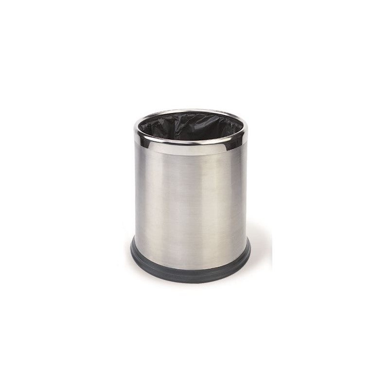 JVD - Corbeille Inox satiné 10L double paroi - Matériel professionnel ...