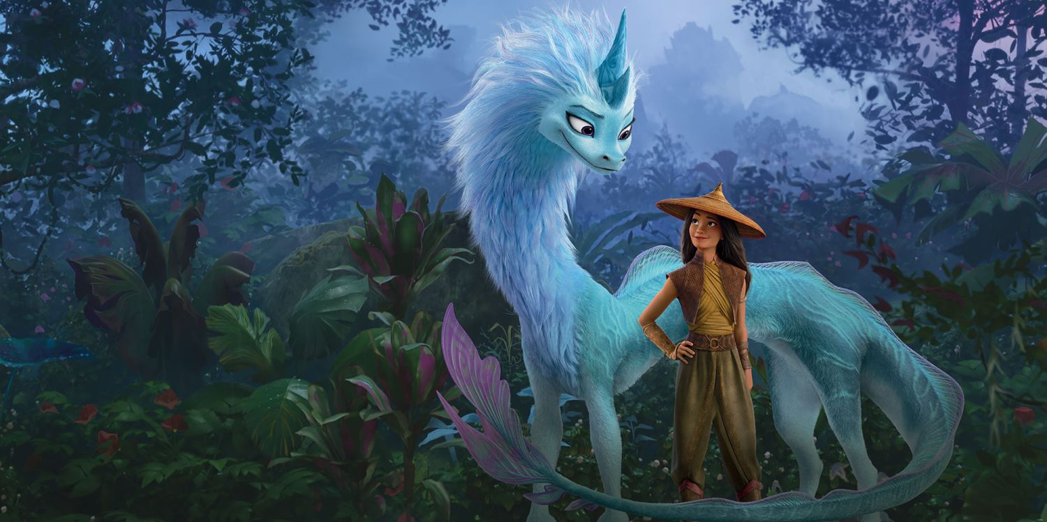 Fotomural raya jungle azul y verde - 500 x 250 cm - disney