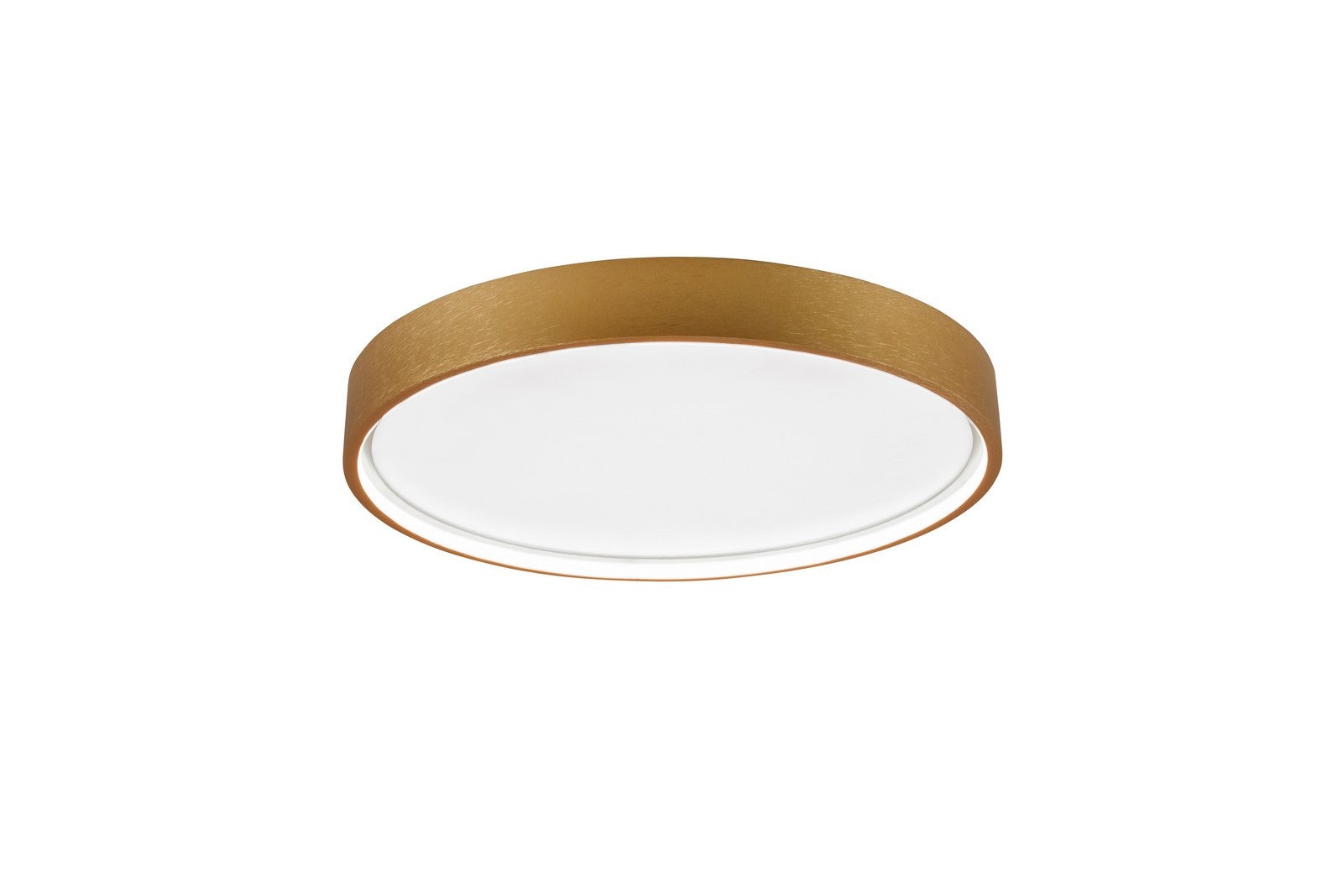 Lampa sufitowa plafon minimalistyczny złoty DOHA LED 29W Trio