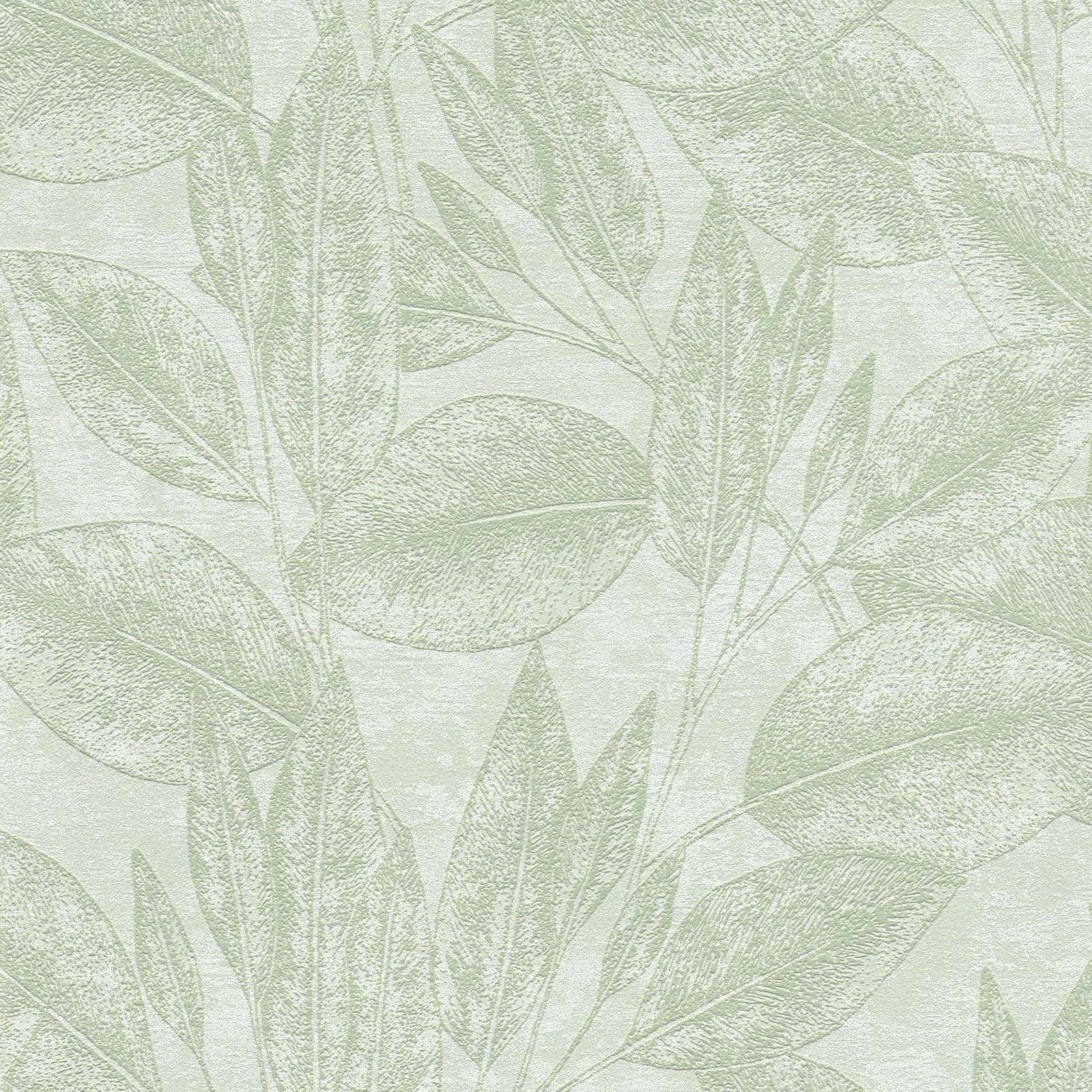 Papel pintado diseño floral verde - 53 cm x 10,05 m - a.s. création