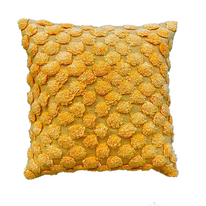 Housse de coussin en laine diamond 40x40 crème Sia | La Redoute