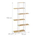 Etagere Plantes Relaxdays Étagère à Plantes, Escalier Fleurs, 6 Niveaux, HLP 150 X 78 X 24 Cm, Métal, Support Intérieur étagère Plante Etagere Plantes Relaxdays Étagère à Plantes, Escalier Fleurs, 6 Niveaux, HLP 150 X 78 X 24 Cm, Métal, Support Intérieur étagère Plante