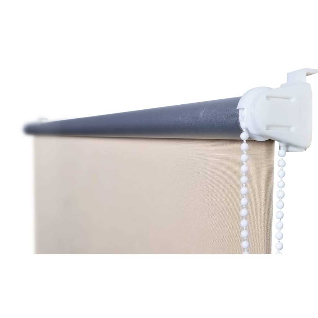 Maison Exclusive - Tenda a rullo oscurante 164,4x230 cm Tessuto Larghezza 160 cm nero - 3